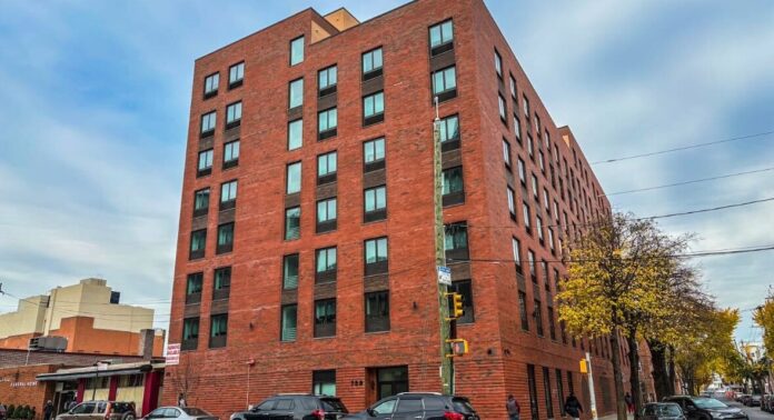 A new Bronx apartment building was meant to provide housing. Instead it’s a shelter.