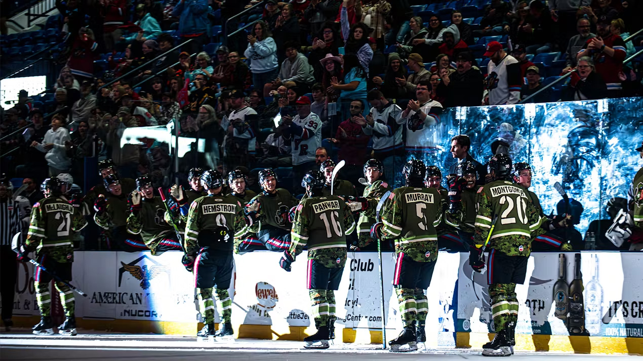 Bison victorious at home on Military Appreciation Night