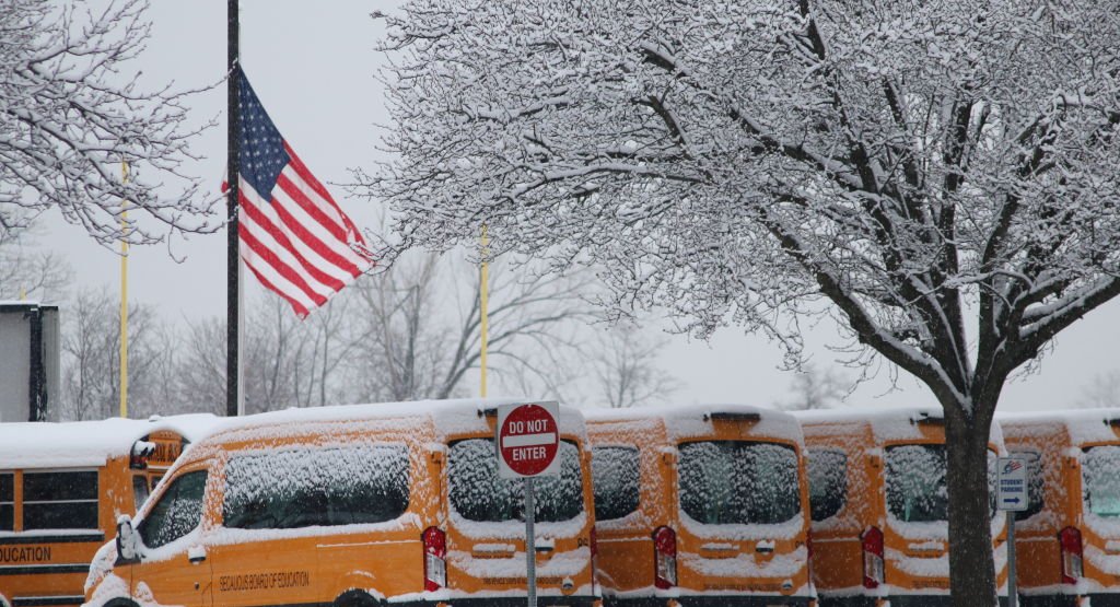 Early Addition: It's snowing in the suburbs