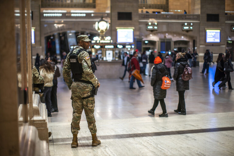 Gov. Kathy Hochul says she will deploy more members of the National Guard into the city subway system.