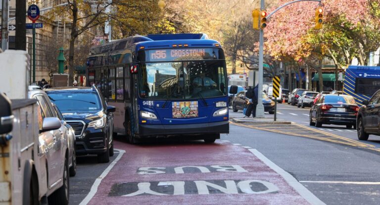 Manhattan’s 96th Street gets 24/7 bus lanes and pedestrian safety upgrades