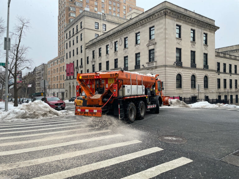 New Yorkers warned to stay off the roads due to wintry weather forecast