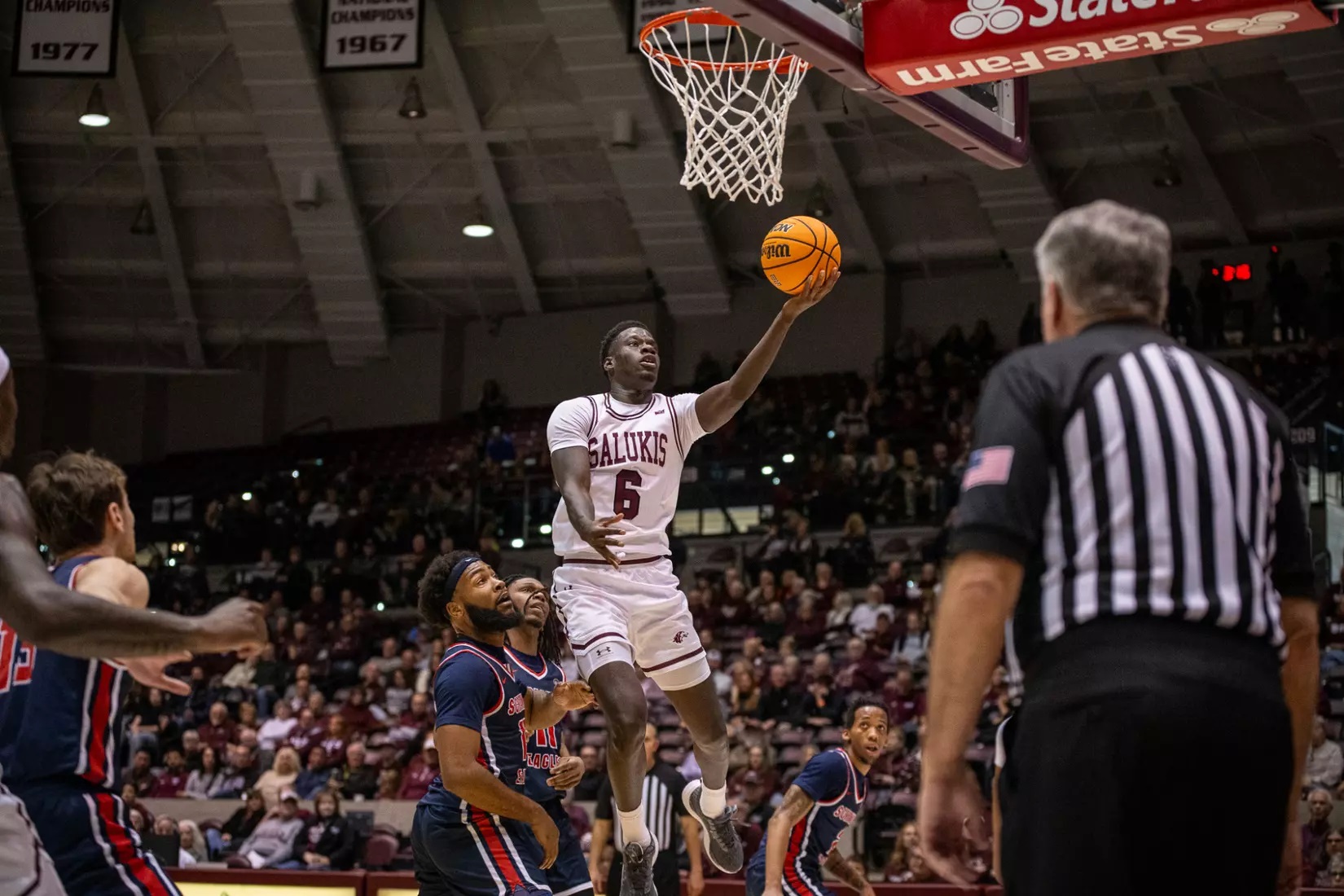 Salukis defend home court with win over Southern Indiana